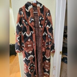 Shyanne Multicolor Geometric Cardigan